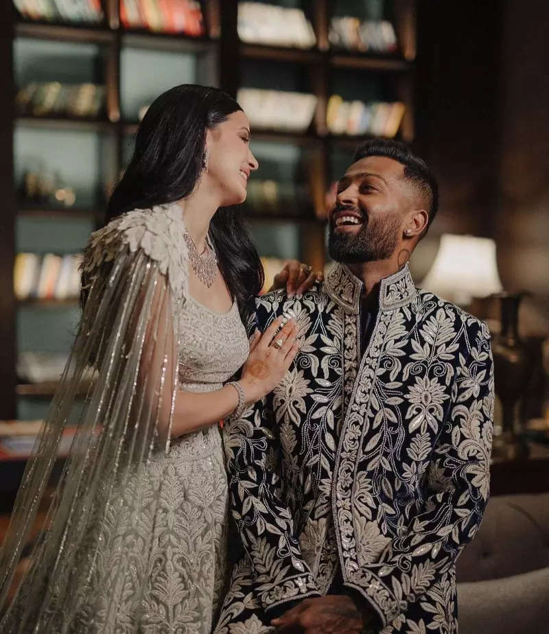 Hardik Pandya And Natasa Stankovic: From Fun-filled Sangeet To Royal ...