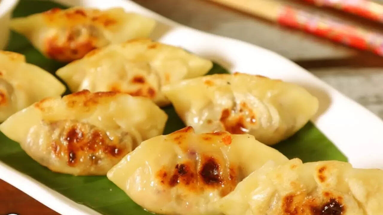 Watch How to make Pan Fried Veg Momos Times Food