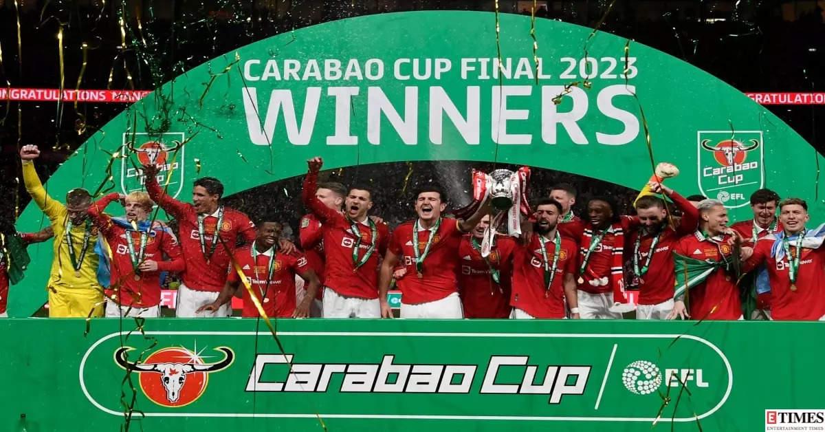 Carabao Cup 2023: Manchester United lift the trophy following 2-0 victory against Newcastle United, see pictures