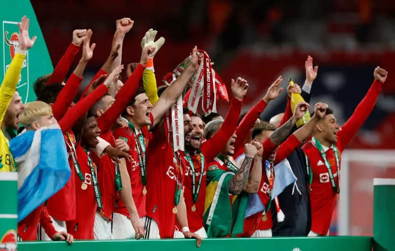 Carabao Cup 2023: Manchester United lift the trophy following 2-0 victory against Newcastle United, see pictures