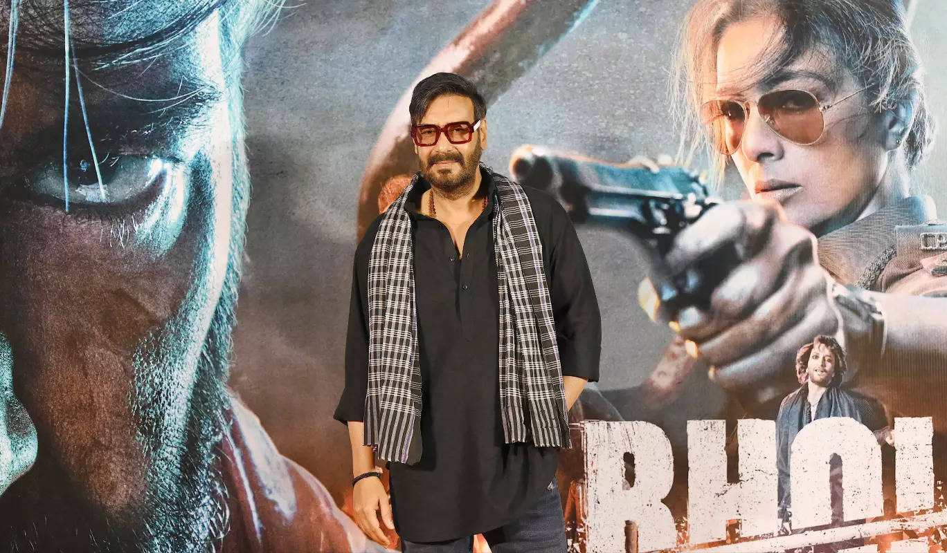 Ajay Devgn and Tabu grace the second teaser launch of Bholaa