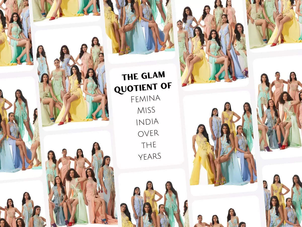 The glam quotient of Femina Miss India over the years!