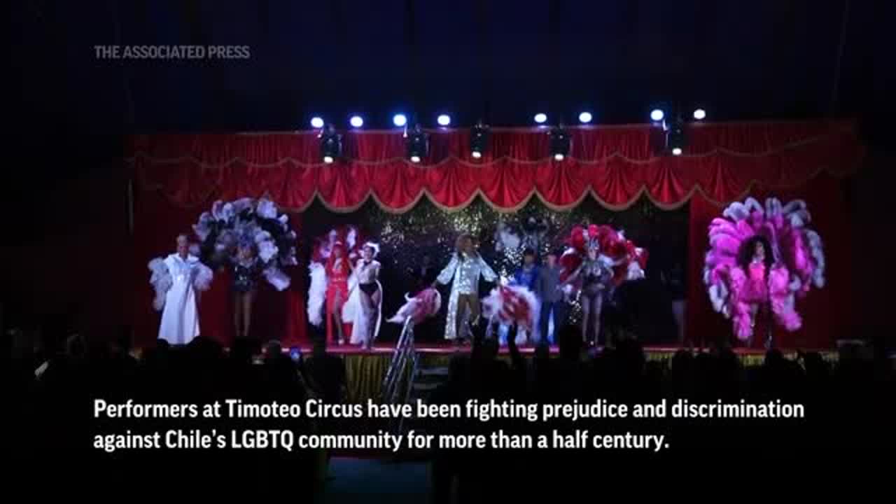 Pioneering Chile circus champions sexual diversity