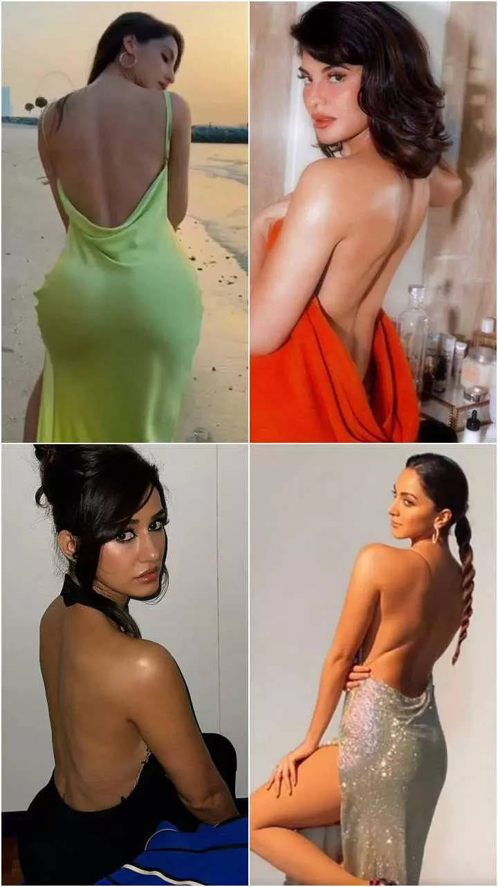 From Nora to Esha: Actresses who left nothing to the imagination in  backless dresses