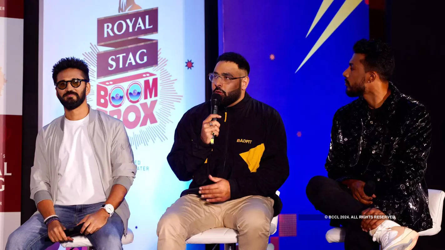 Dino James, Badshah, Armaan Malik and others attend the launch of Boombox