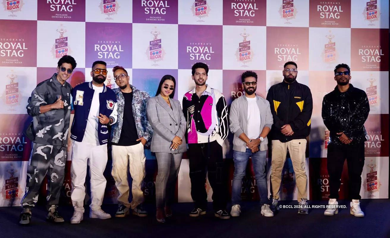 Dino James, Badshah, Armaan Malik and others attend the launch of Boombox