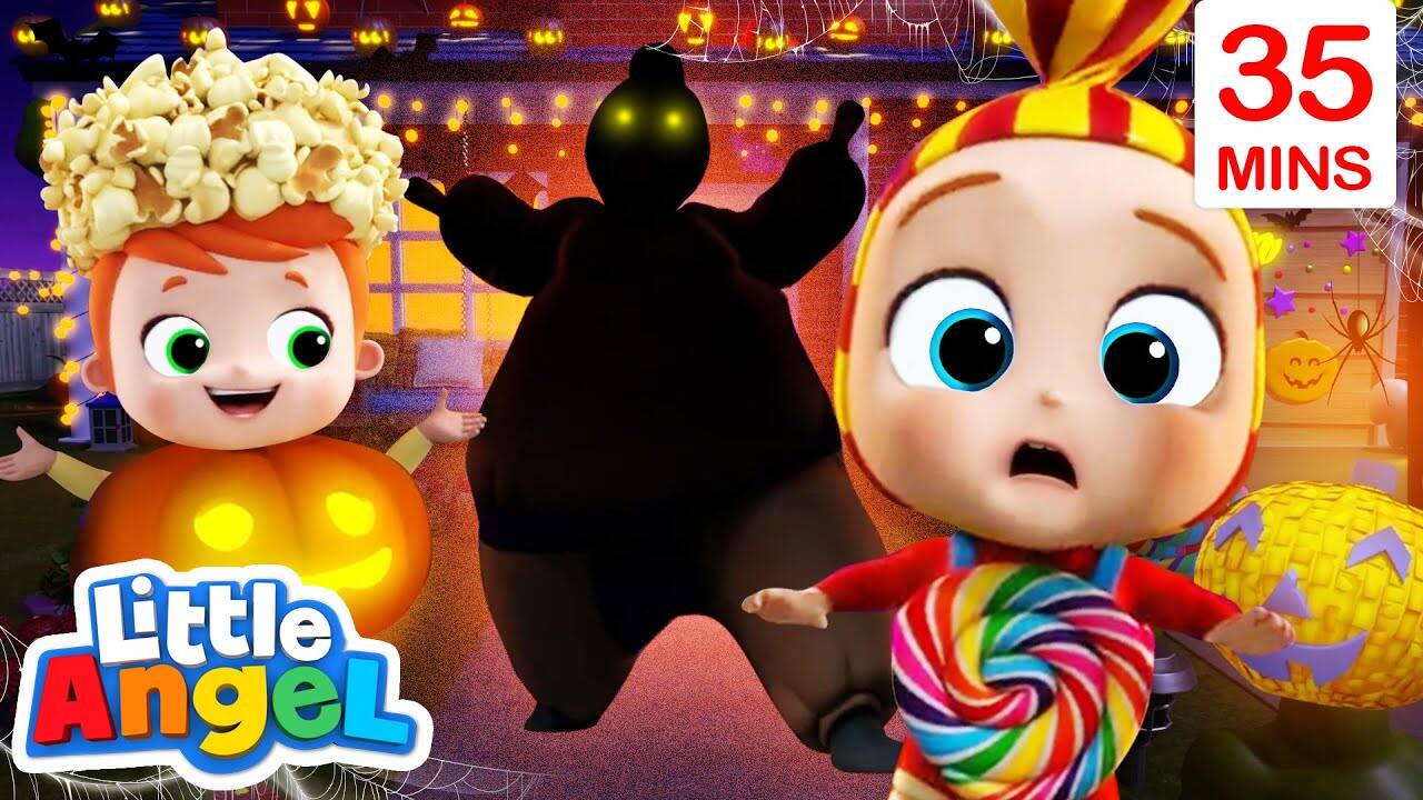 English Nursery Rhymes: Kids Video Song in English 'Scary Monsters ...