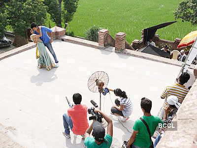 Tere Naal Love Ho Gaya: On the sets
