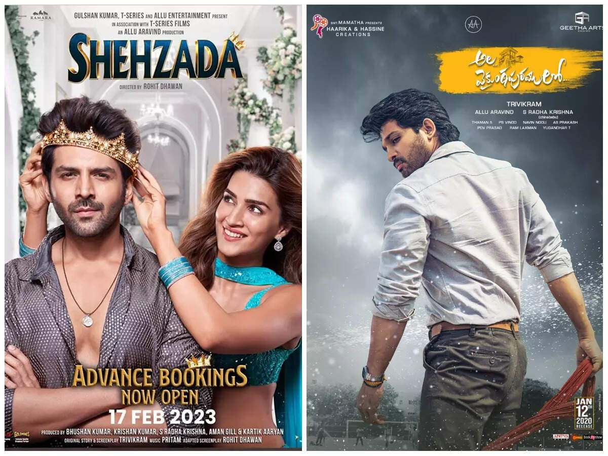​‘Shehzada’ (2023): ‘Ala Vaikuntapurramulo’ (2020)