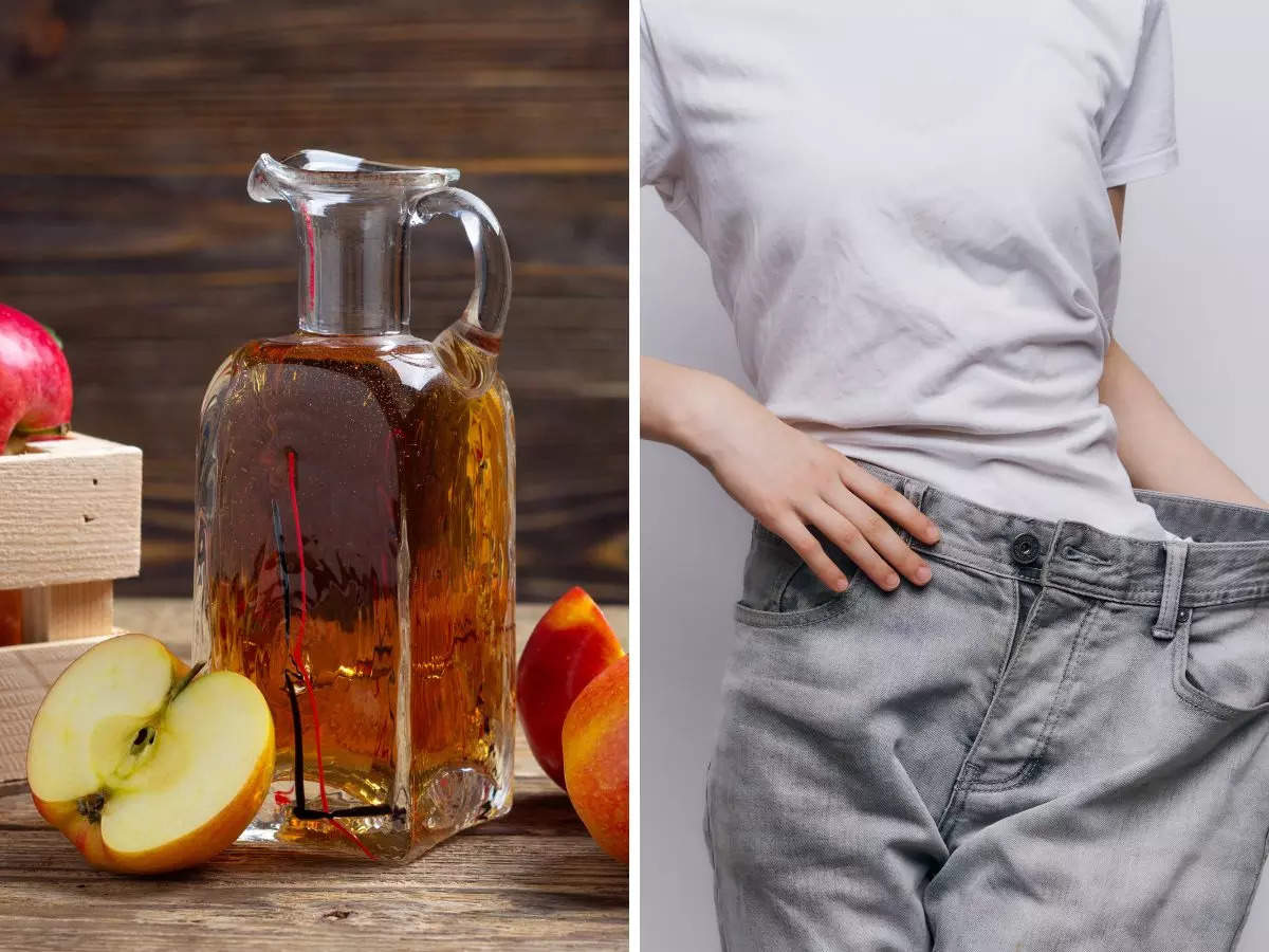 Weight loss: How to use apple cider vinegar to cut down belly fat | The  Times of India