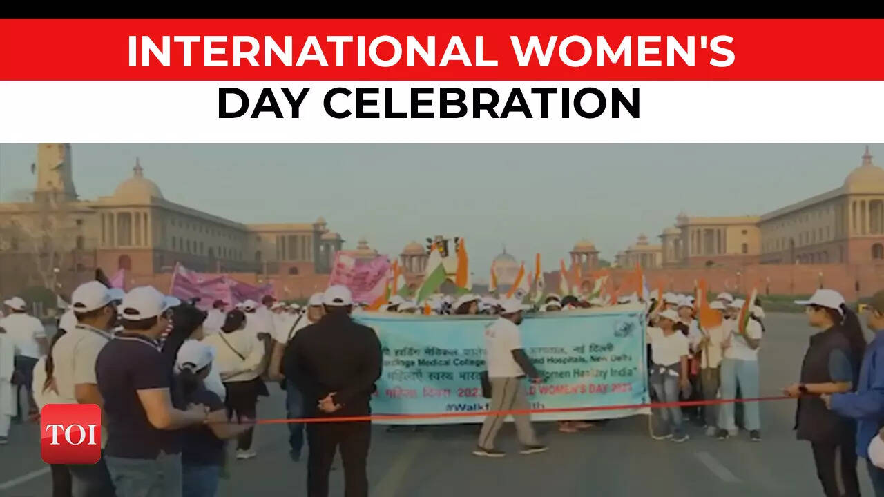 International women's day: Ministry of health organises walk for health ...