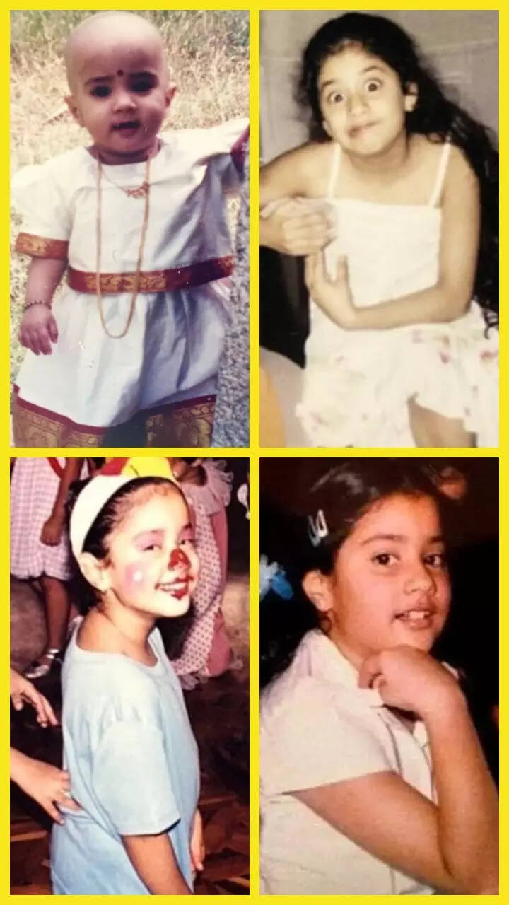 Rare and unseen childhood pictures of Janhvi Kapoor​ | Times of India