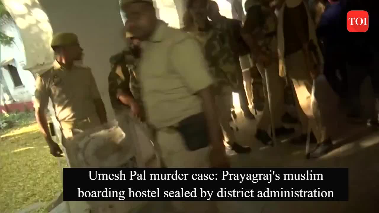 Umesh Pal murder case: Prayagraj's muslim boarding hostel sealed by district administration