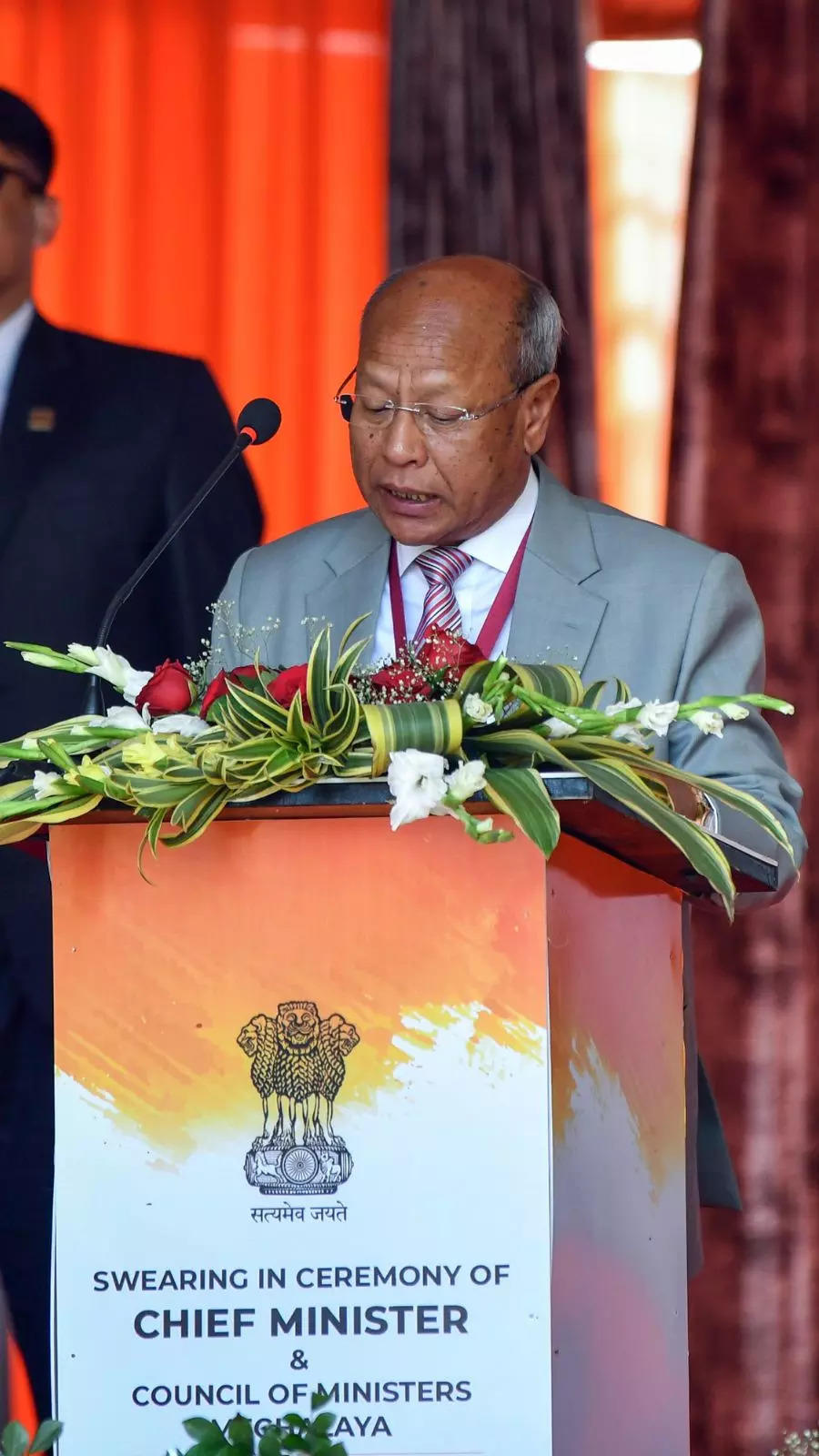 Sangma Nagaland, Meghalaya CMs Team Rio and Squad Sangma take oath