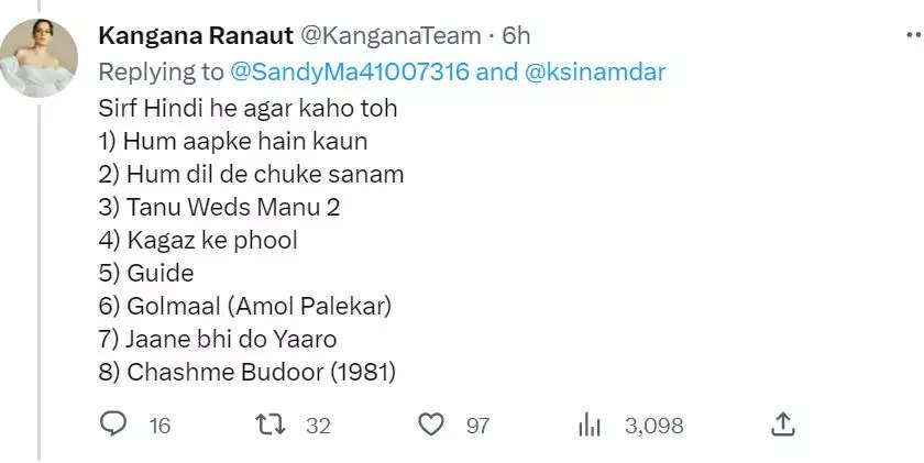 Kangana hindi