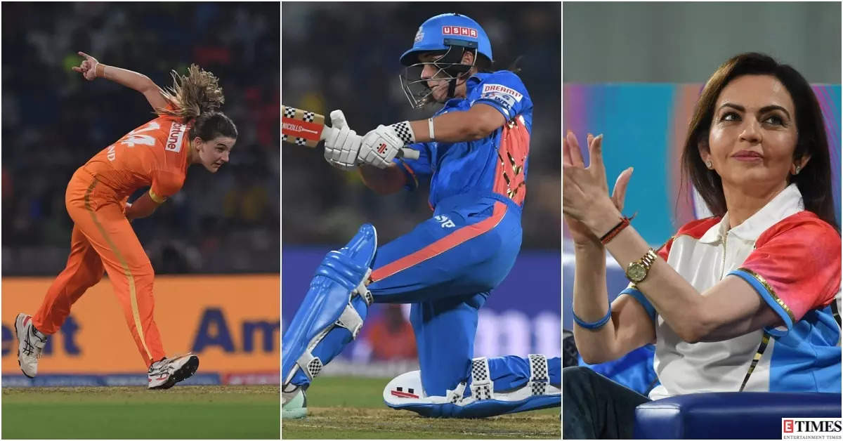 Women's Premier League 2023: Incredible pictures from Mumbai Indians vs  Gujarat Giants' opening match | Photogallery - ETimes