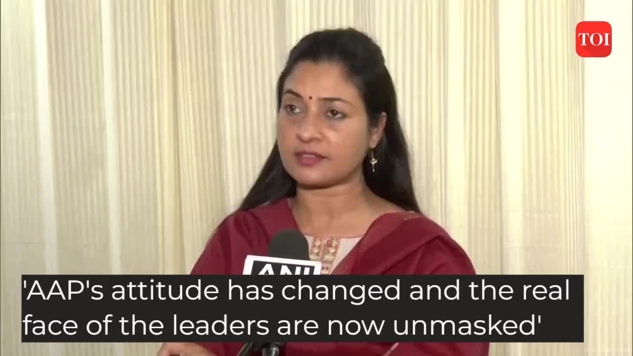 Real face of AAP leaders unmasked Alka Lamba on Sisodia's ED arrest