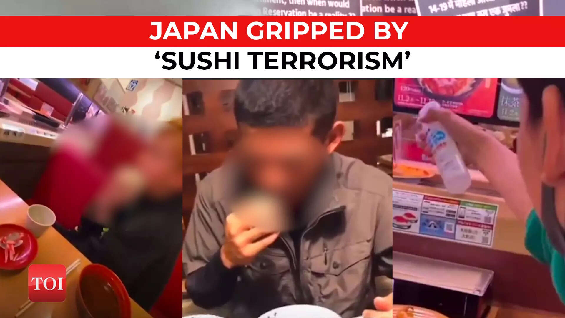 Japan hit by wave of 'sushi terrorism' How the scandal has affected(01)