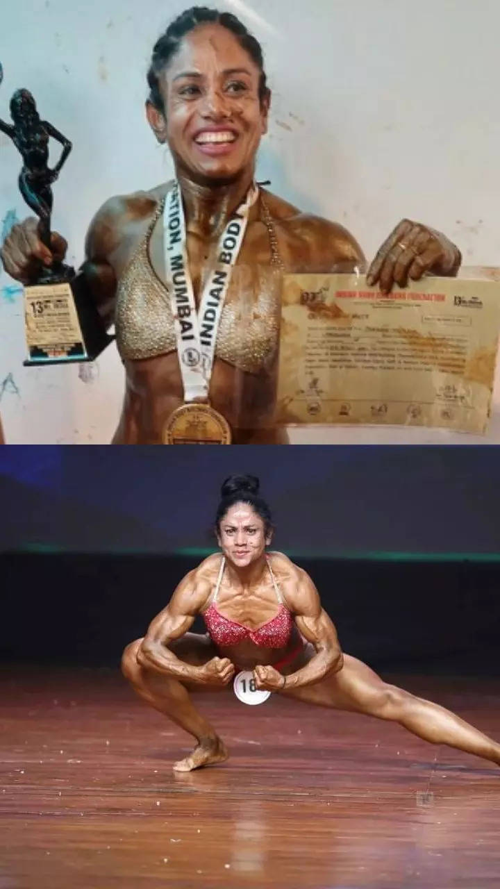 Pratibha Thapliyal: A wife, mother & bodybuilding champ | Times of India