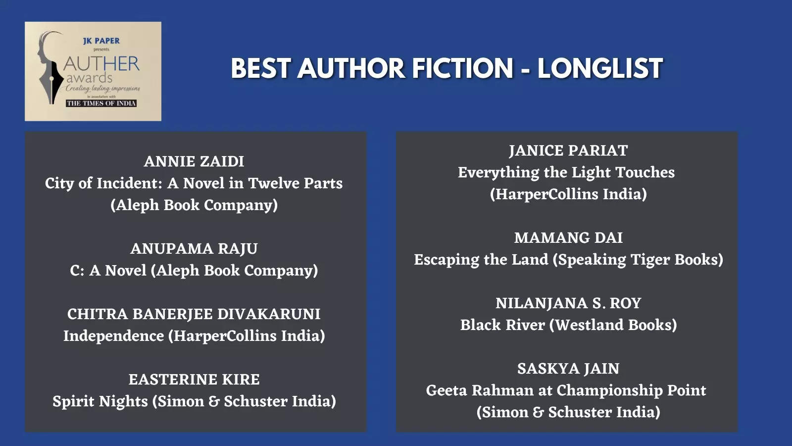 other longlist fiction