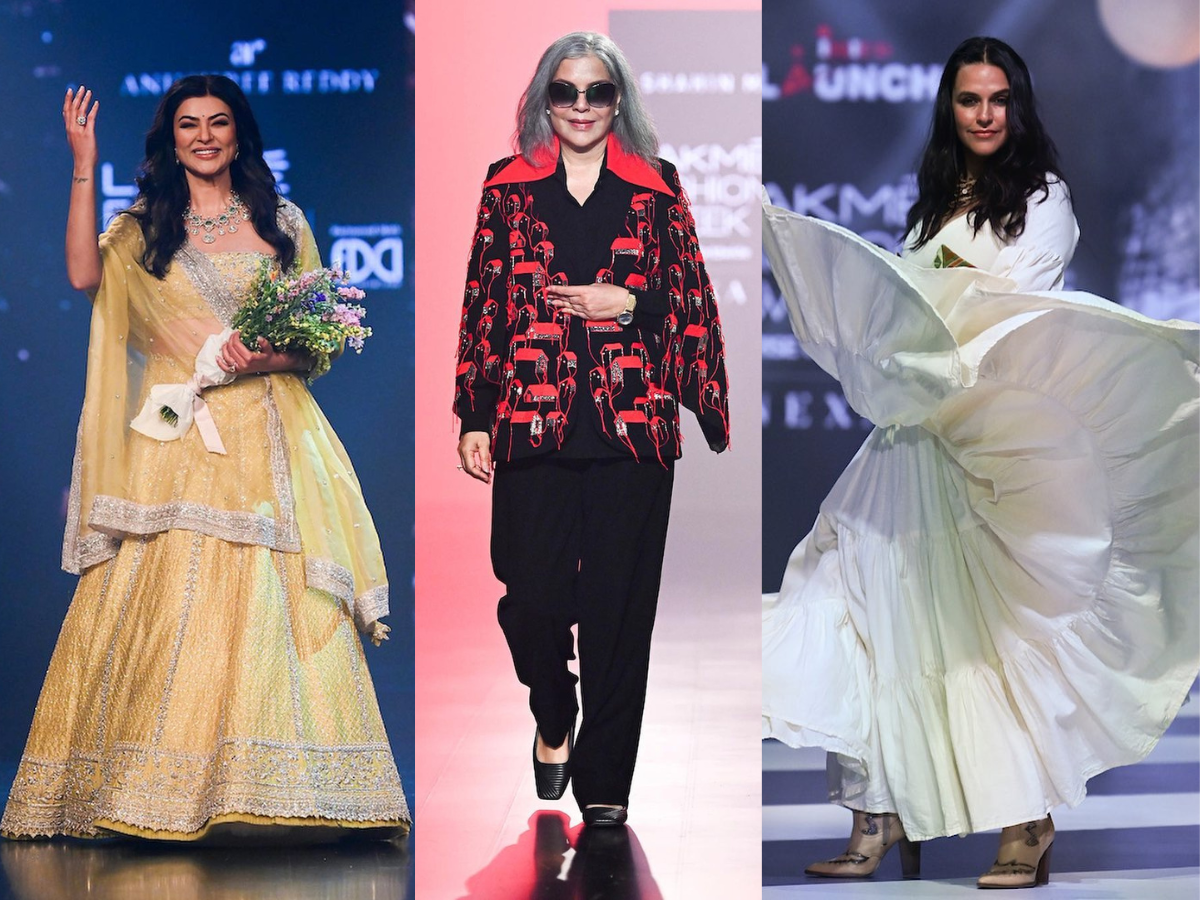 ​Beauty queens dazzle the ramp at Lakme Fashion Week 2023