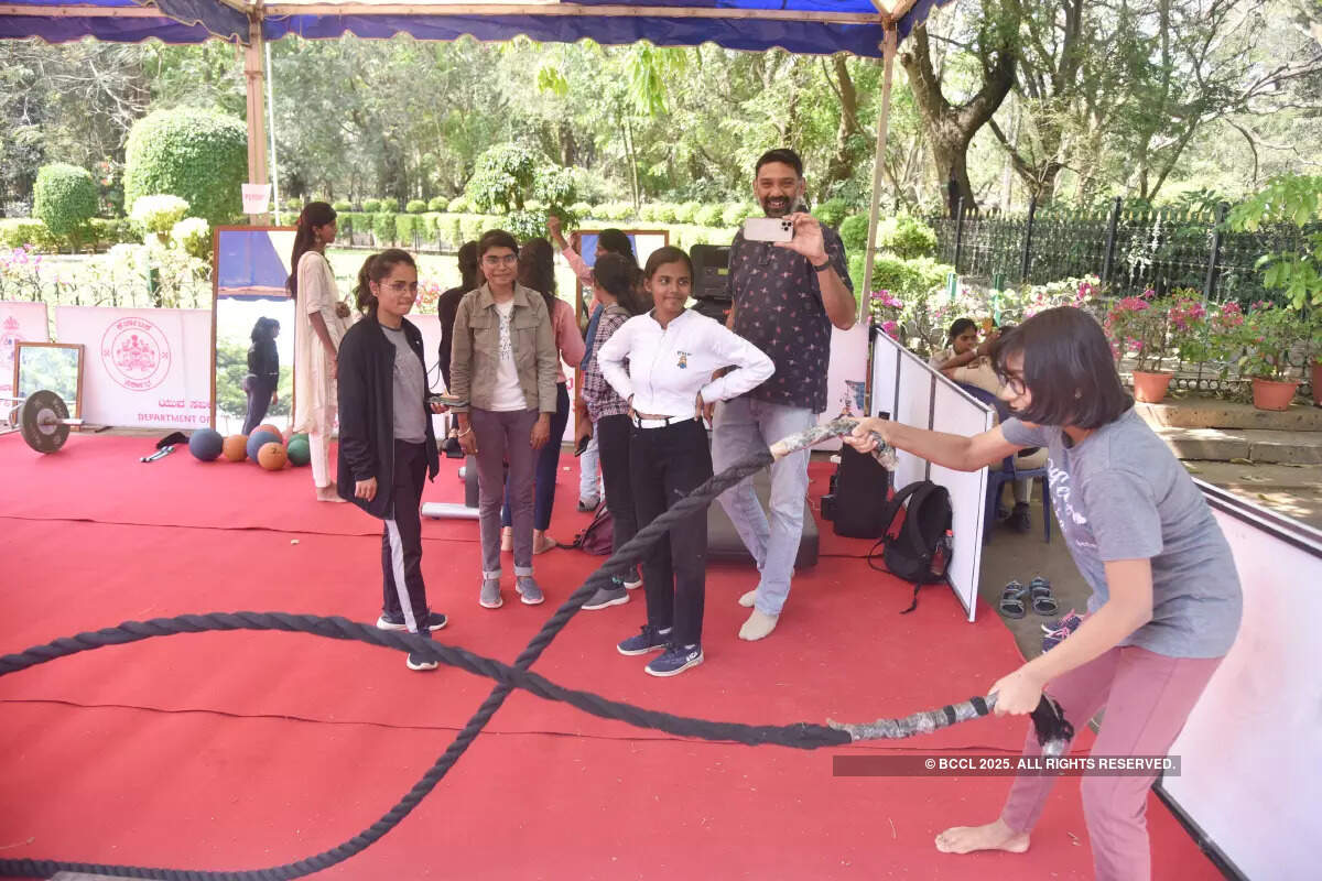 Bengaluru women display sporting skills at Cubbon Park