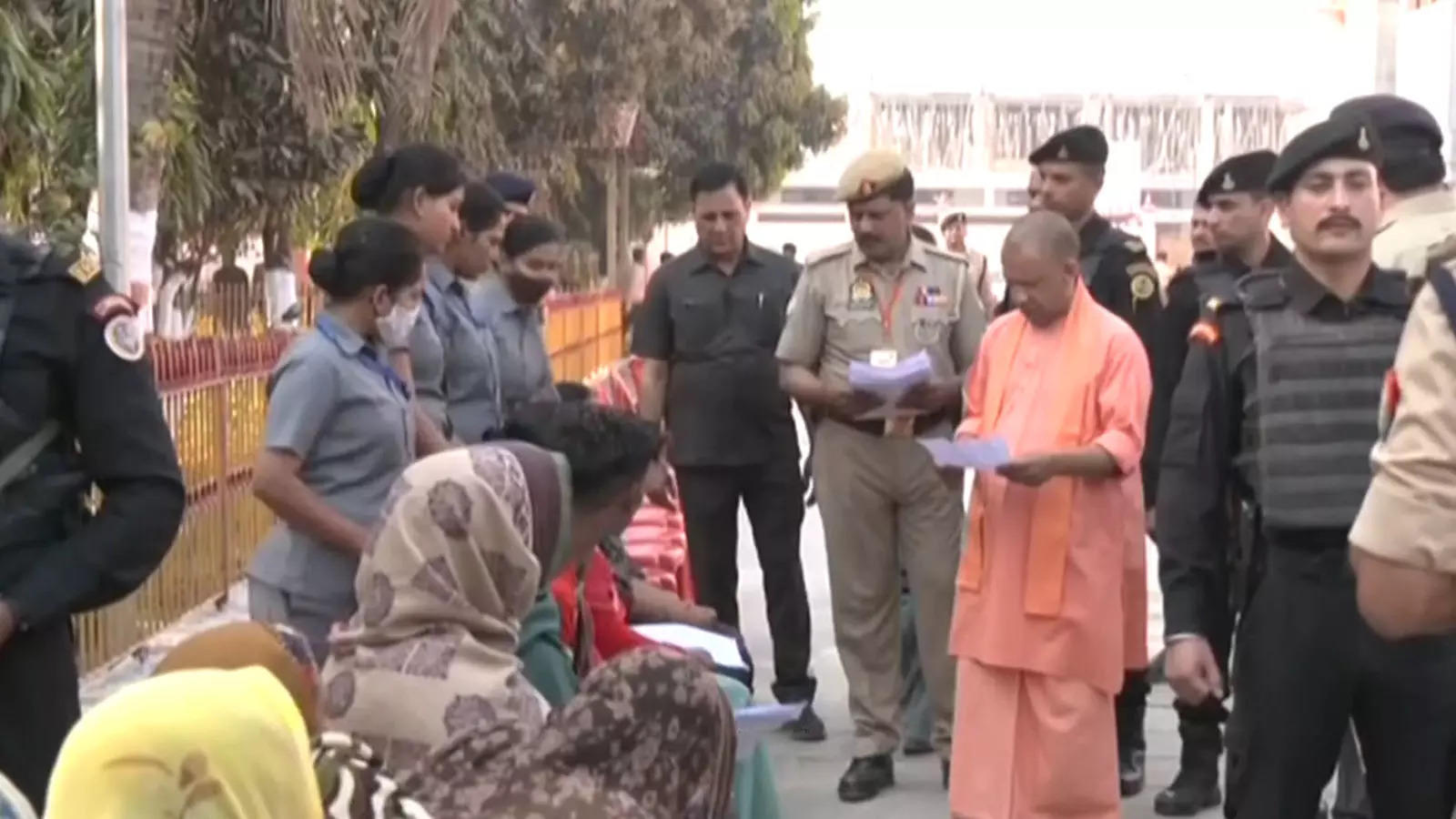 UP: CM Yogi Adityanath Holds ‘Janata Darshan’ In Gorakhpur