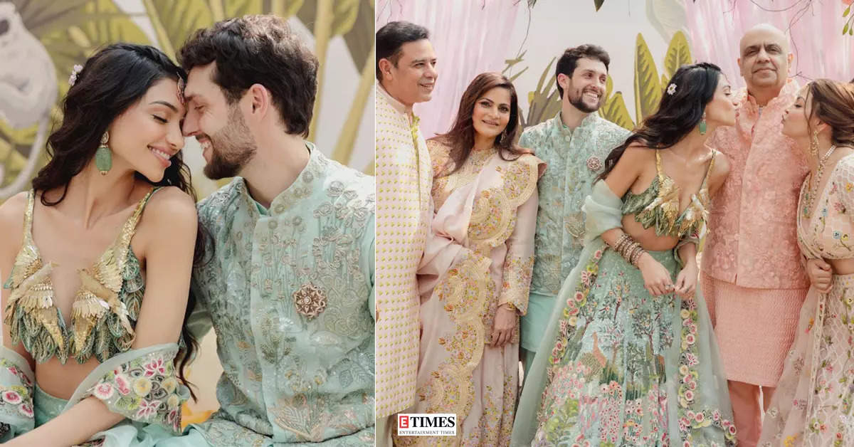 Dreamy pictures from Ananya Panday's cousin Alanna Panday and Ivor McCray’s mehendi ceremony