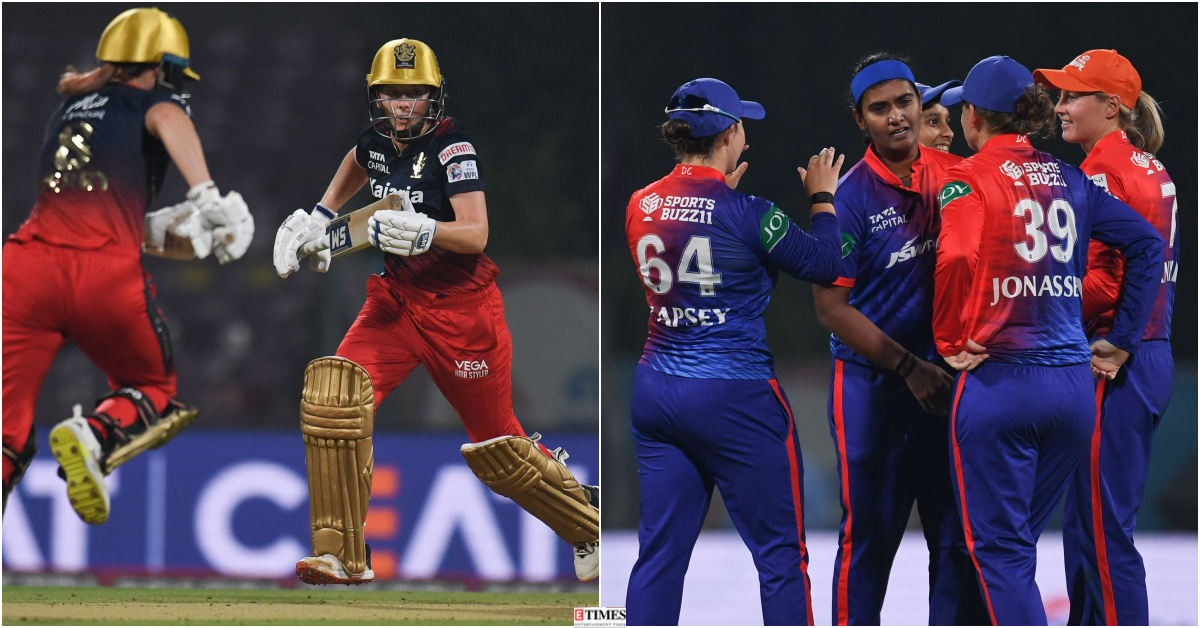 Striking pictures from WPL 2023 DC vs RCB match