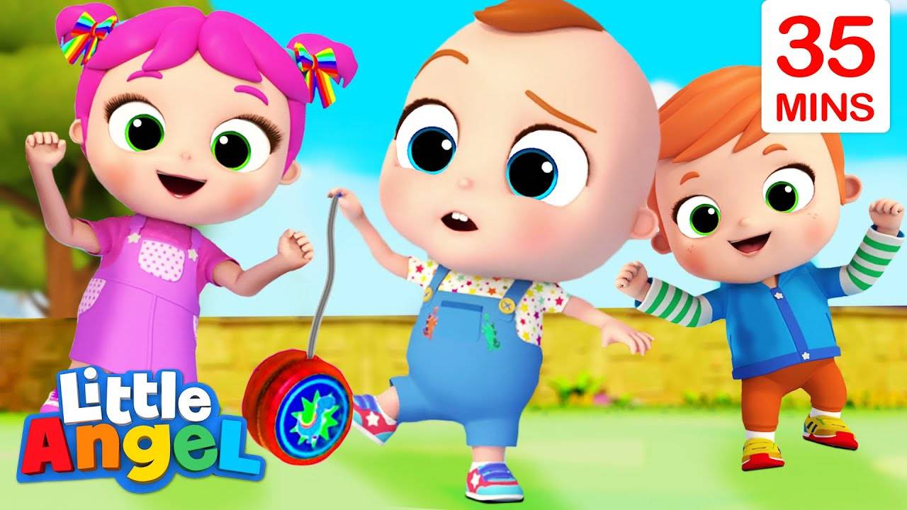 English Nursery Rhymes: Kids Video Song in English 'You Can Do It Baby ...