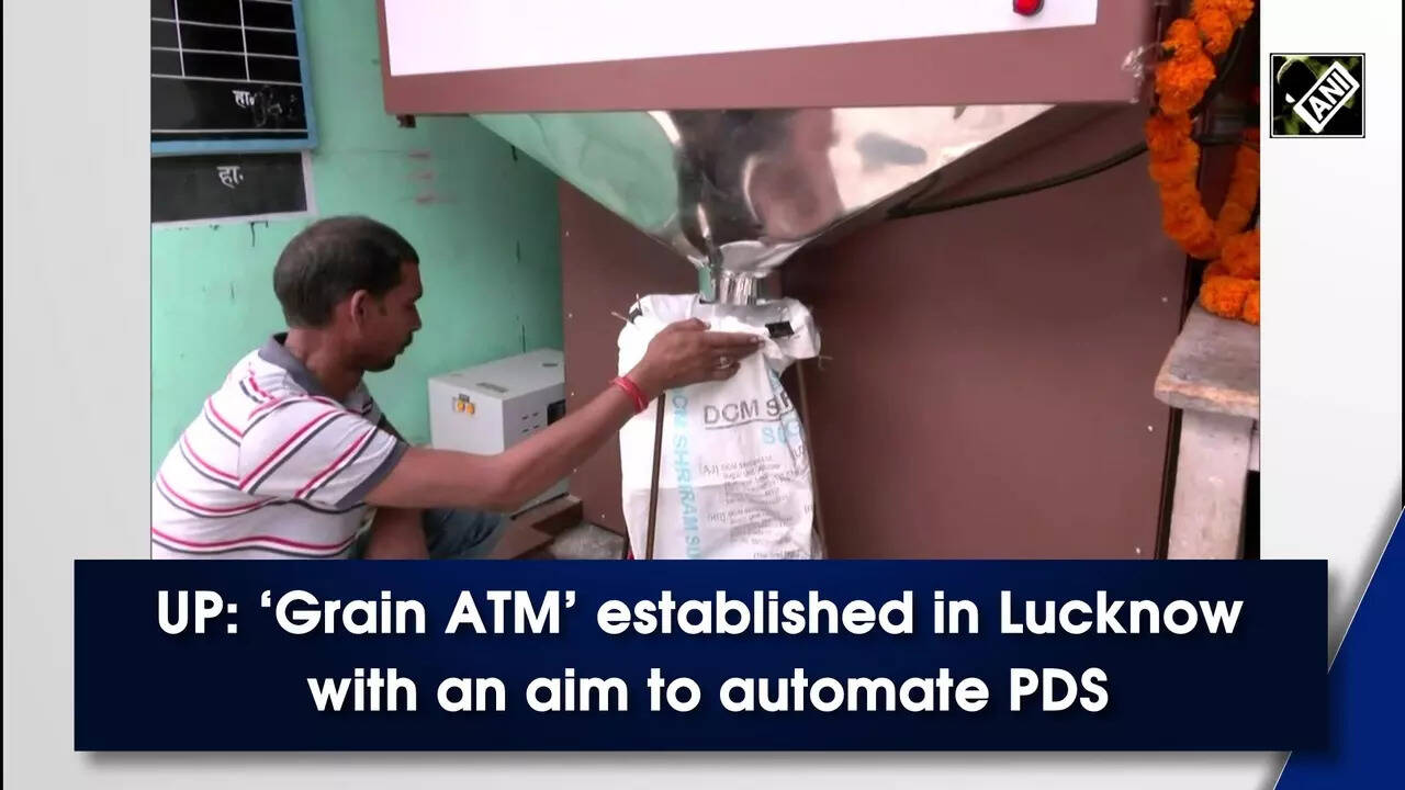 UP: ‘Grain ATM’ established in Lucknow with an aim to automate PDS