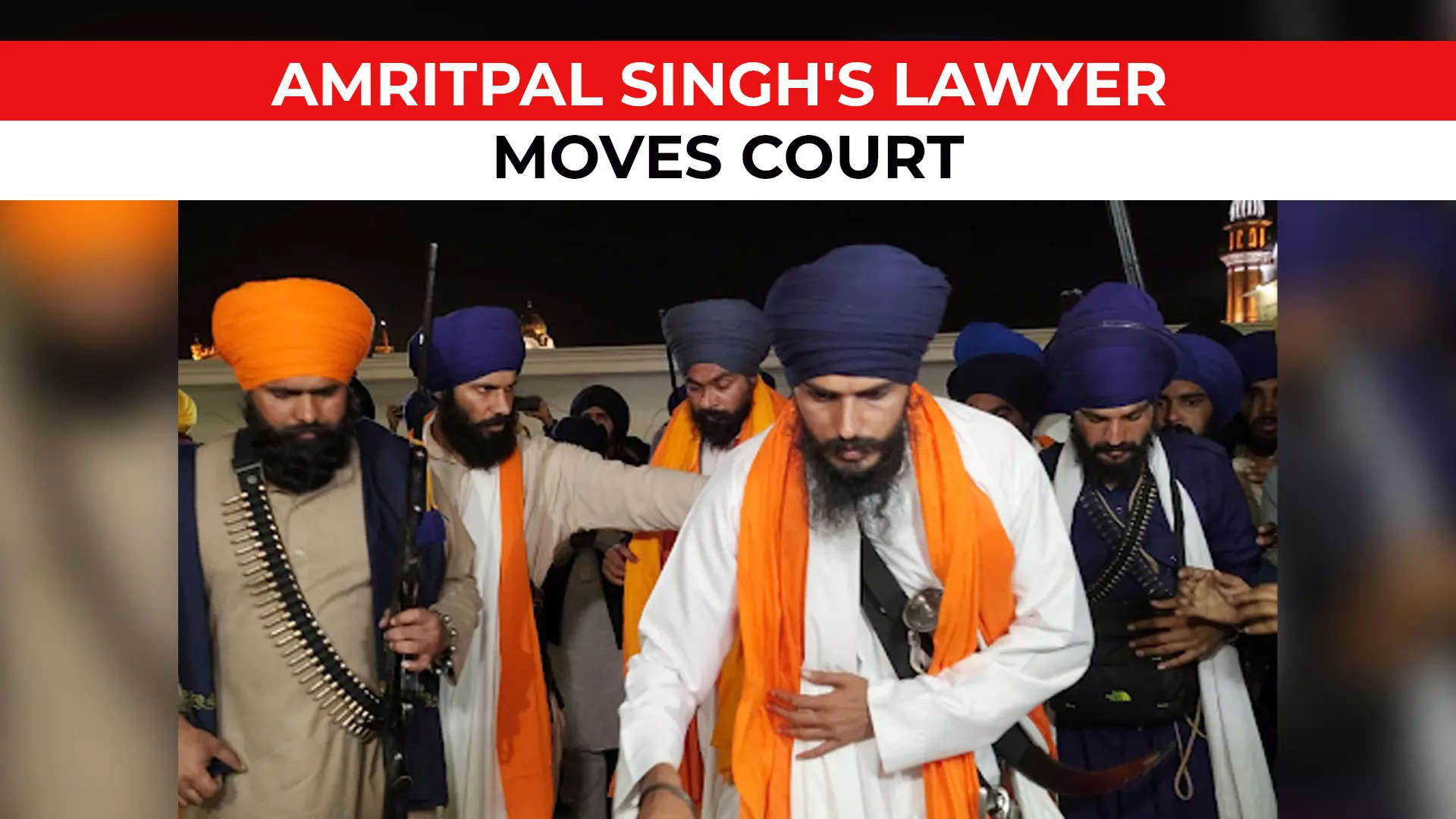 Amid Search For Amritpal Singh Lawyer Claims Waris Punjab De Chief Is Already In Punjab Police 9173