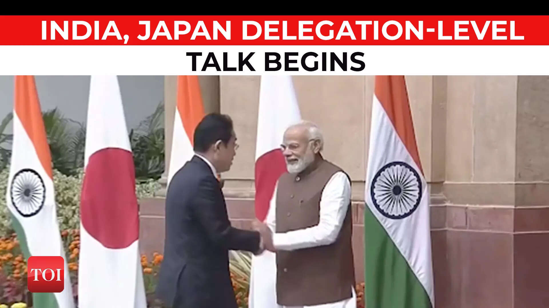 PM Narendra Modi meets his Japanese counterpart Fumio Kishida at ...