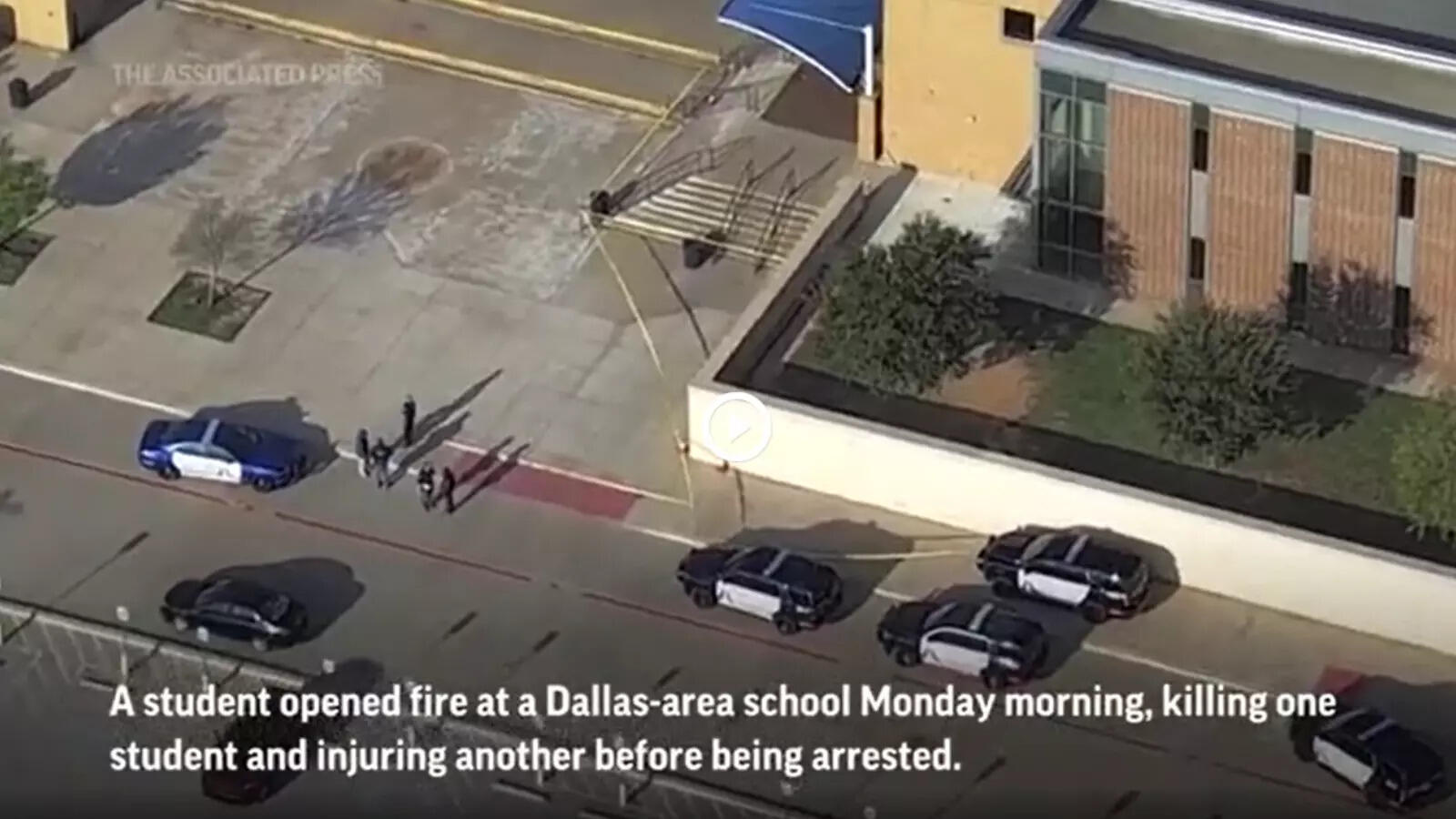 Student arrested in fatal shooting at Texas school
