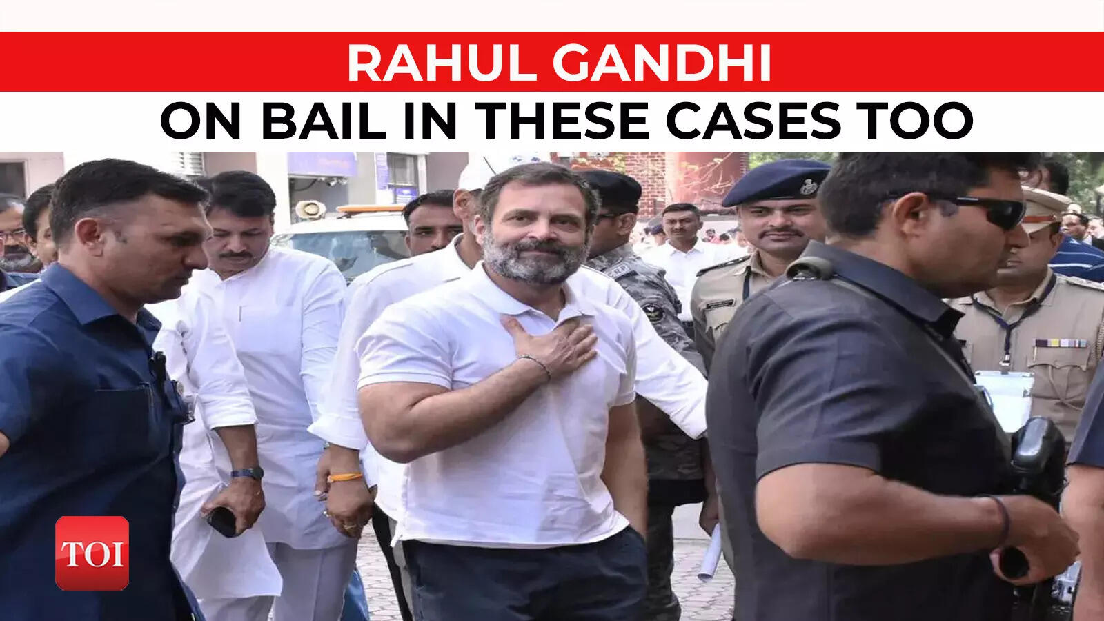 Not just Surat, Rahul Gandhi on bail in these cases too