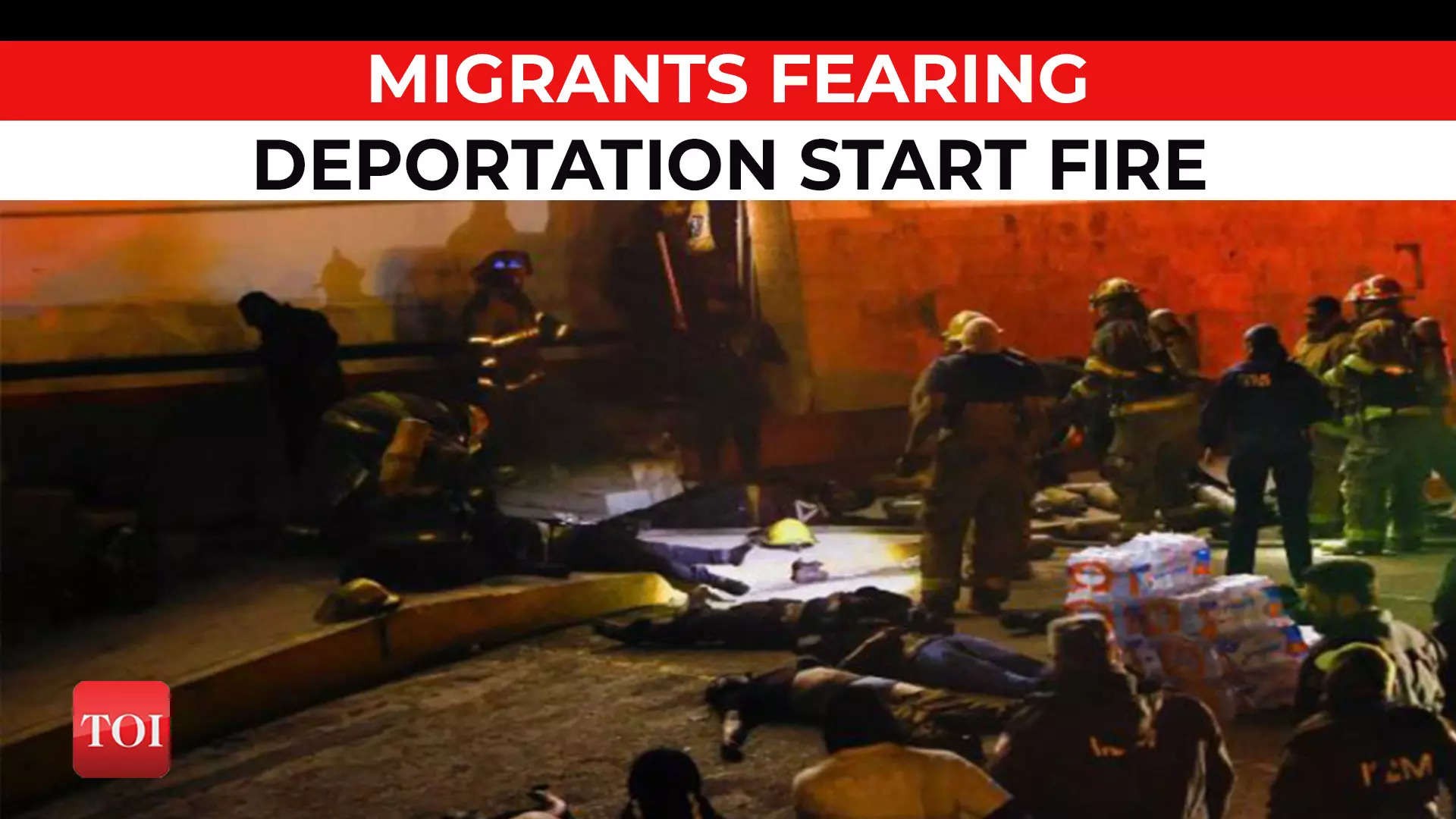 Deadly Fire Erupts In Mexican Immigration Detention Center: Migrants ...