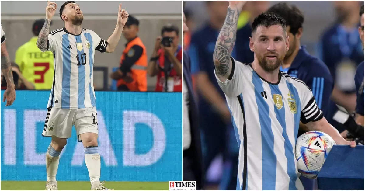 Lionel Messi scores 100th international career goal for Argentina in Curacao romp, see pictures