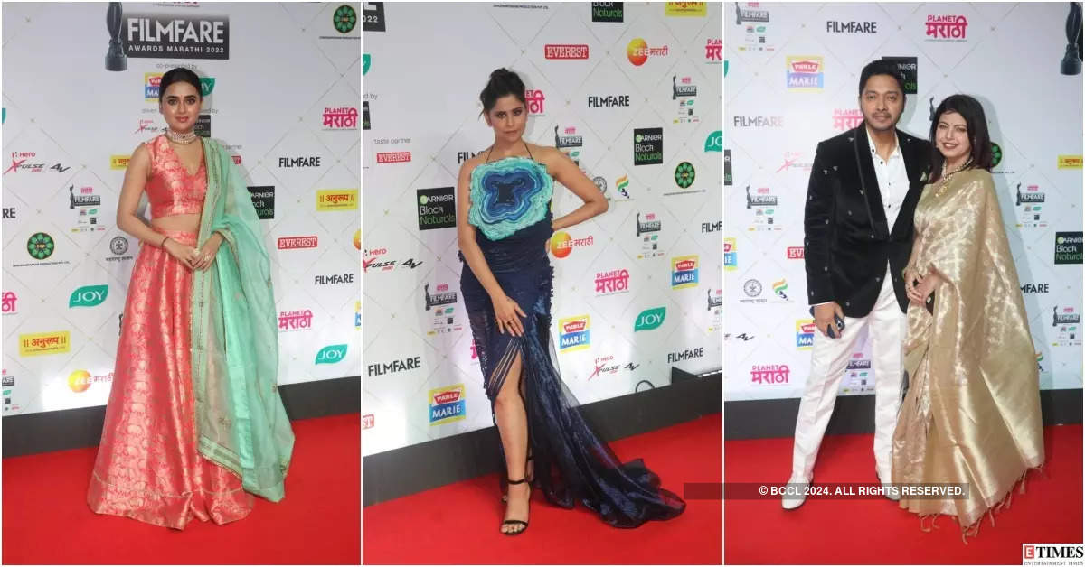 Planet Filmfare Marathi Awards 2022: Check out the red carpet glamour in pictures