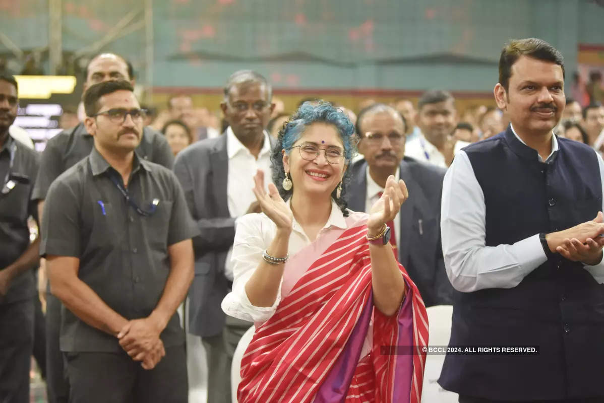 Aamir Khan and Kiran Rao attend Paani Foundation’s event in Pune