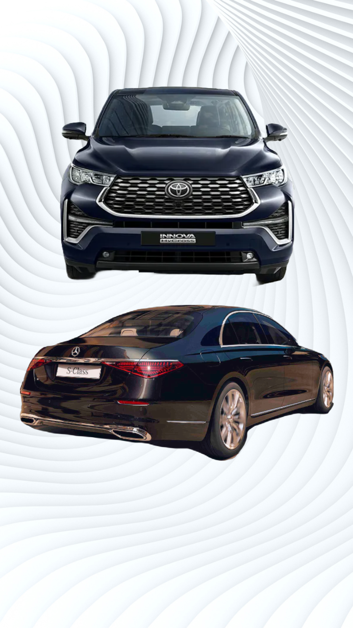 12 luxury cars in India with business-class rear seat comfort: Innova  Hycross to S-Class