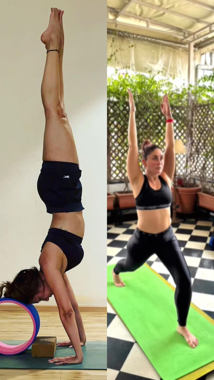 Celeb-inspired yoga poses to do in 30s, 40s for healthy body