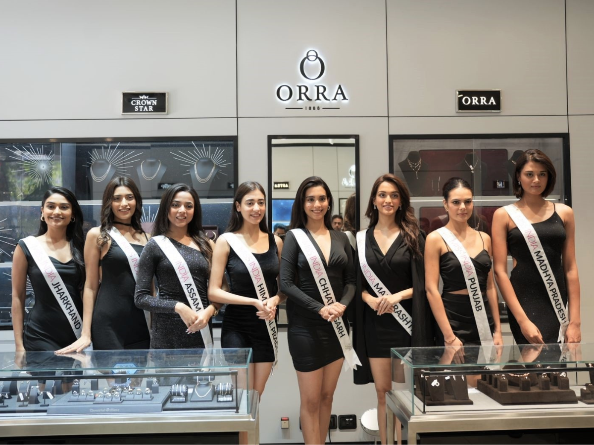 Femina Miss India 2023 Top 30 State Winners visit the ORRA Fine