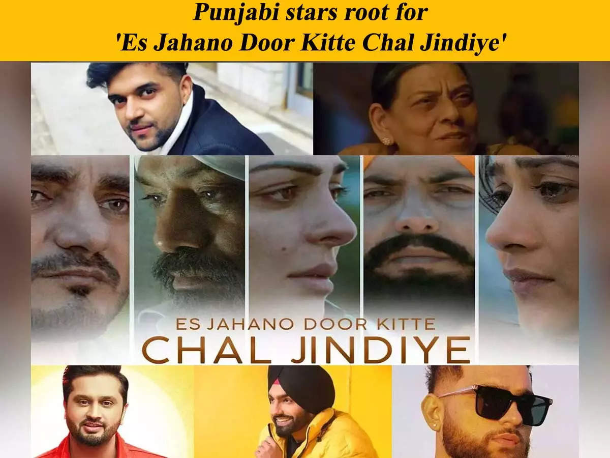 Guru Randhawa Karan Aujla And Other Punjabi Stars Root For Es Jahano Door Kitte Chal Jindiye