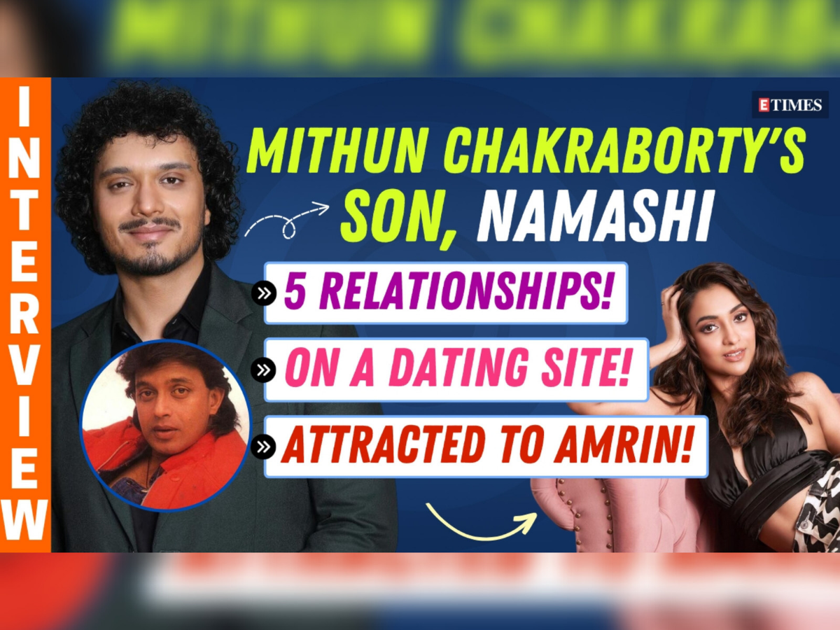 Mithun Chakraborty's son Namashi's first interview: "I have had 5 relationships, am on a dating site and attracted to my heroine Amrin" - Exclusive