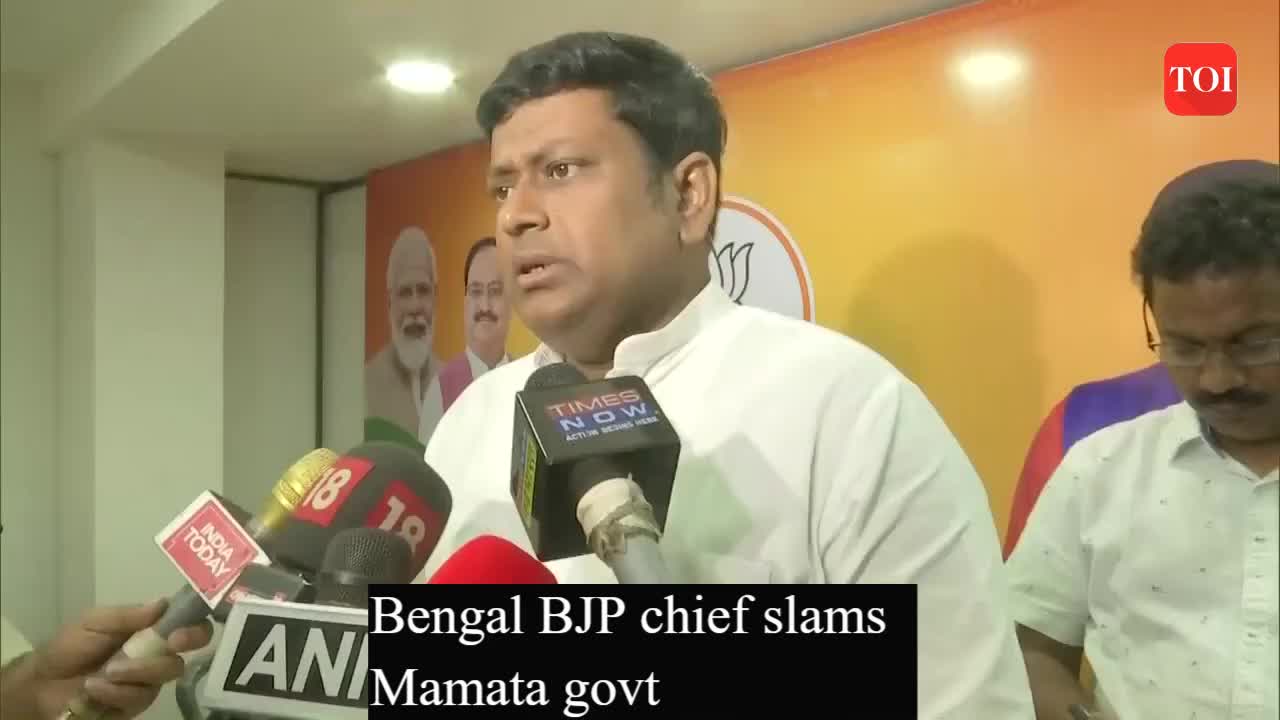 Bengal BJP chief slams TMC