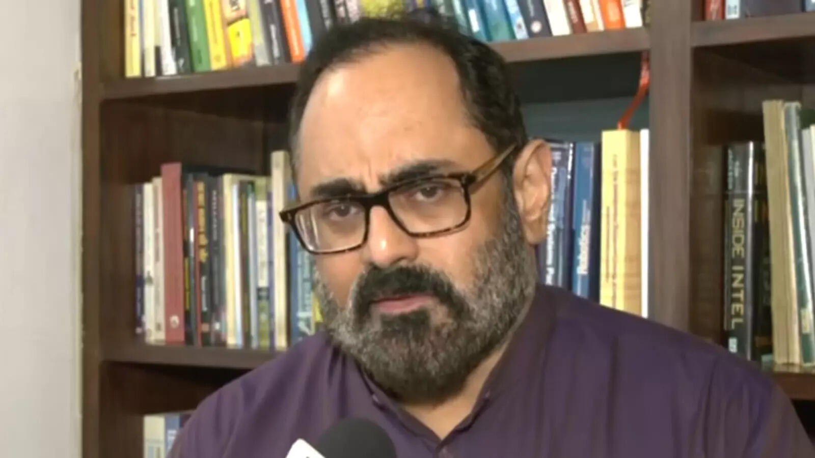 “Not censoring at all…” Union Minister Rajeev Chandrasekhar clears ...