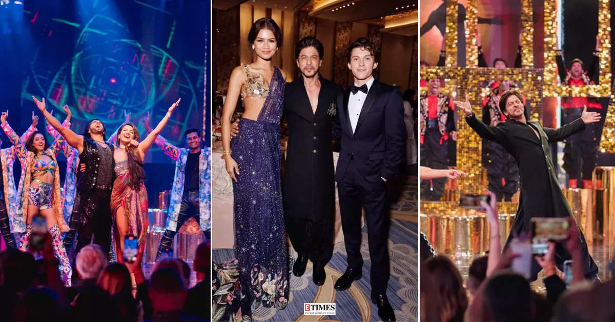 From Shah Rukh Khan, Priyanka Chopra and Alia Bhatt setting the stage on fire to Varun Dhawan shaking a leg with Gigi Hadid, viral pics from NMACC launch