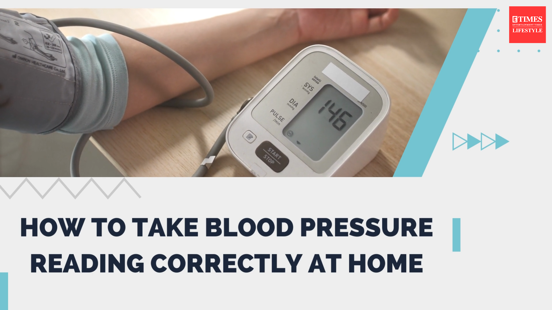 How to take blood pressure reading correctly at home
