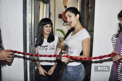 Katrina inaugurates 'Mad-O-Wat' salon 