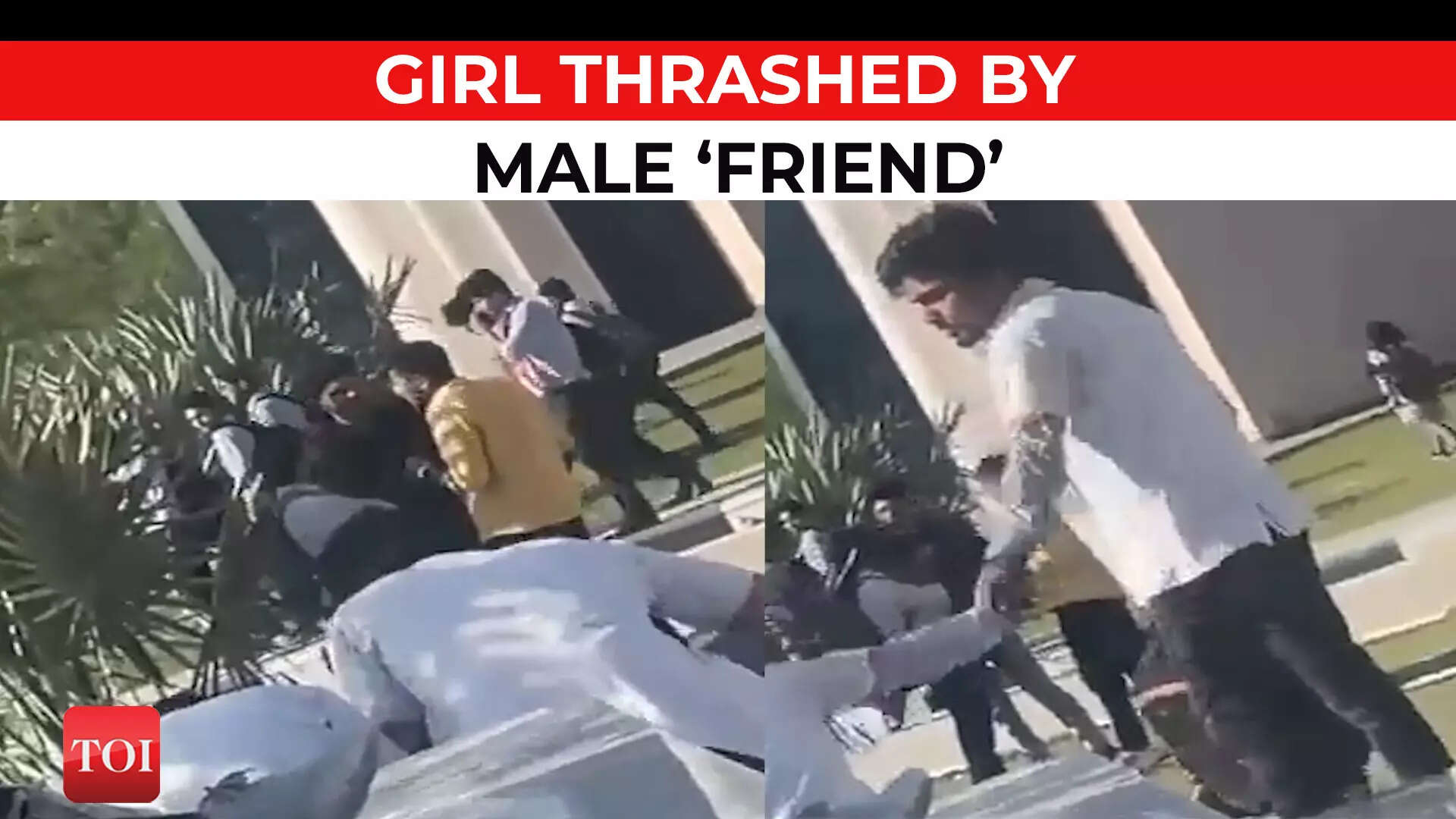 Caught on cam: Female medical student repeatedly slapped by male ...